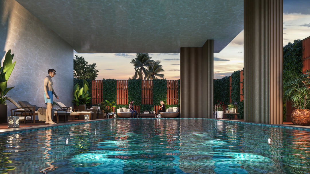 TVS Emerald Isle of Trees - swimming pool area image