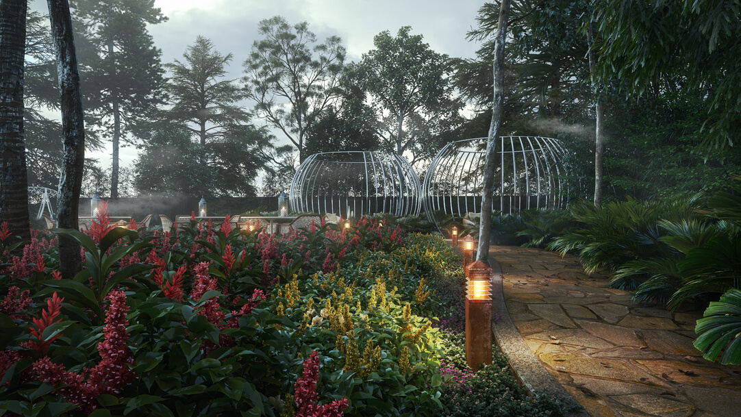 TVS Emerald Isle of Trees - urban forest image